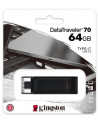 Pendrive DataTraveler 70 64GB USB-C 3.2